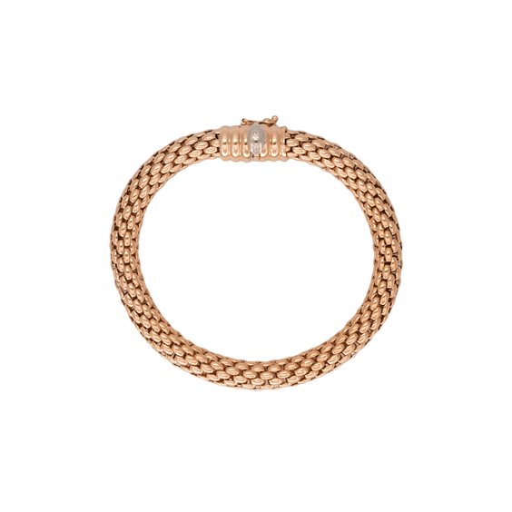 Bracciale Fope Love Nest in Oro rosa 45014BX_XX_R_XXX_190 - 45014BX_XX_R_XXX_190